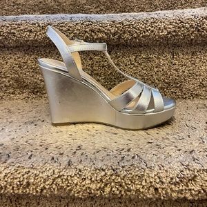 Silver heels
